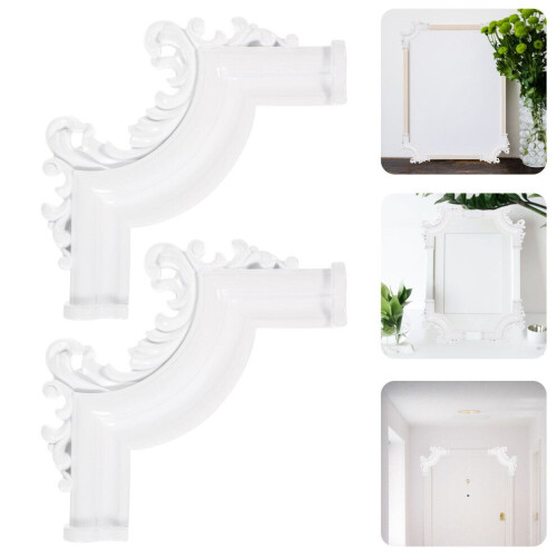 4 Corner Connectors for Decorative Ceiling Moldings Interior 2