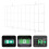 Exit Sign Light with Wire Mesh Guard for Emergency Lighting White 5