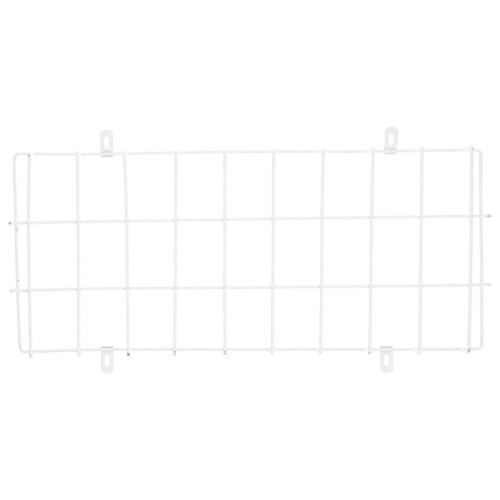 Exit Sign Light with Wire Mesh Guard for Emergency Lighting White 2