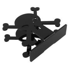 Halloween skull-shaped napkin holder for paper tissues