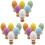 3 Sets Plastik-Ostereier mit Halter 2