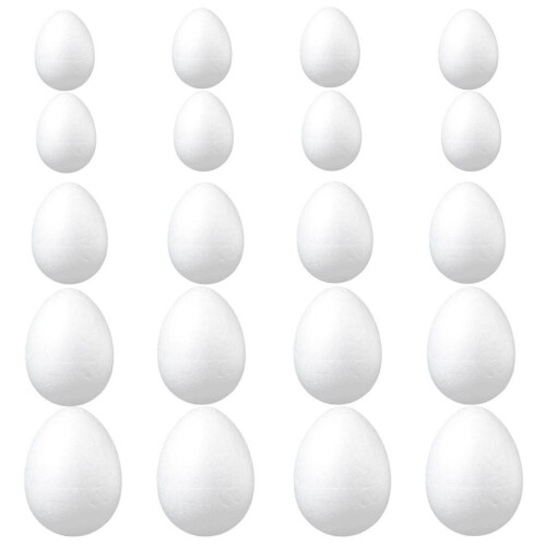 60 DIY-Eier, handbemalte Simulationseier