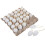 1 Set - weiße Eier, niedliche Anhänger, Party- 5