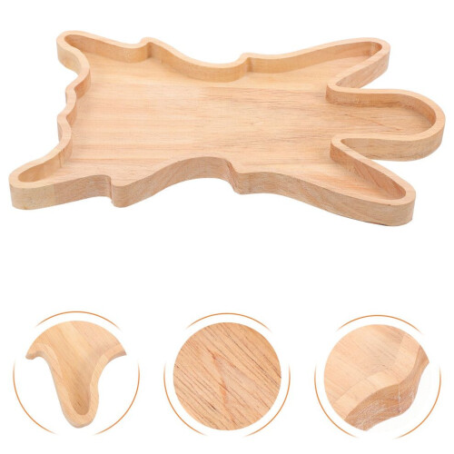wooden serving platter for dessert presentation 2