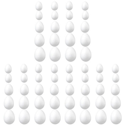 60 DIY-Eier, handbemalte Simulationseier 1