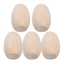 15 leere Ostereier aus Holz zum Bemalen