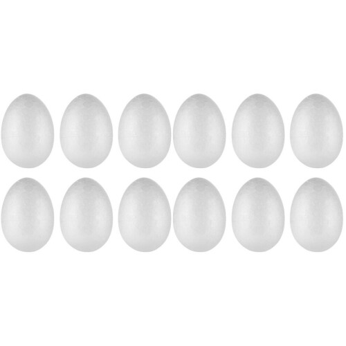 100 Eier, Eiformen, Eierdekorationen, 6 cm 2