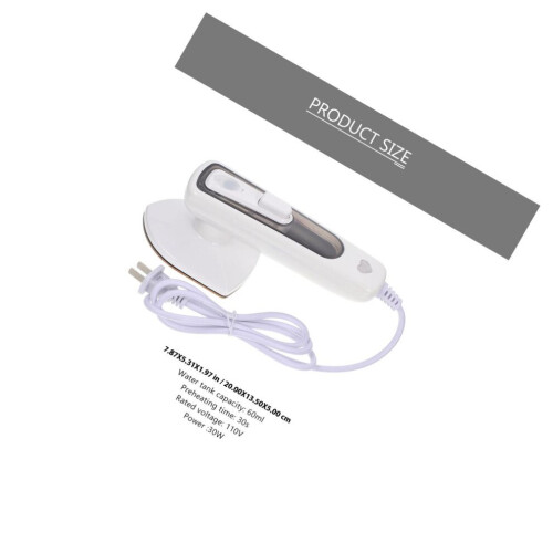 1 Set Handbügeleisen mit US-Stecker 1