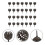 50 plastic fertilizer boxes for flower pots, practical bonsai containers 5
