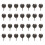 50pcs Plastic Fertilizer Boxes Practical Bonsai Fertilizer Containers 4