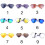 Solglasögon, snapsglas, utomhusglasögon, mode 2