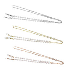 3-delige decoratieve ketting, creatieve brillenketting, glazen ketting