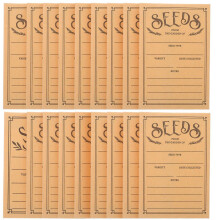 50 paper seed envelopes and money envelopes