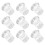 50 Hydroponic Plants Plastic Growing Pots 1