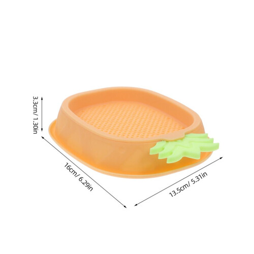 Hydroponic cat grass container toy germination tent planter yellow 1