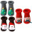 Set van 2 kerstsokken voor baby's 1