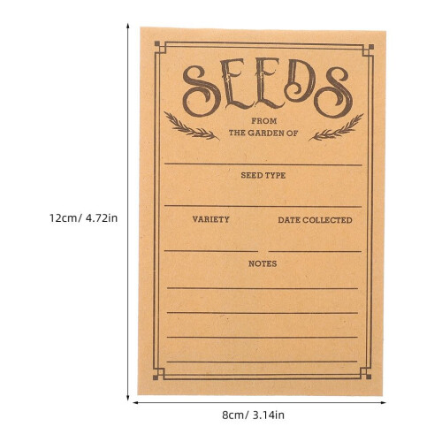 50 Papiertüten für Saatgut und Geld 2