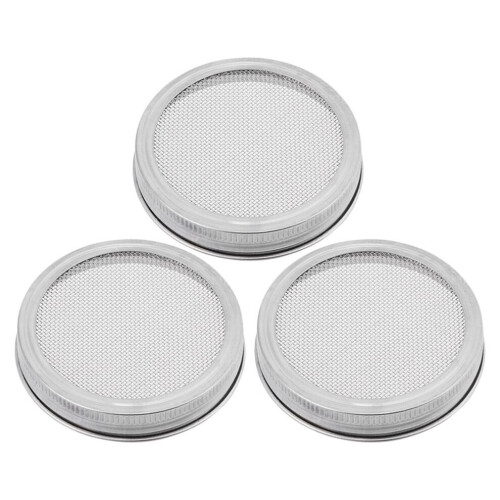 6 Keimdeckel für Weithalsgläser (70 mm) 1