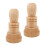 2 Sets Newspaper Pots for DIY Seed Starting Light Brown 1