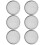 6pcs Sprouting Jar Lids for Mason Jars, Sprouting Sieves 4