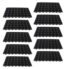 10 40- seedling trays with tray for garden,