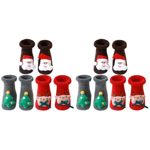 Set van 2 kerstsokken voor baby's 2