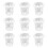 50 plastic cultivation baskets for 1