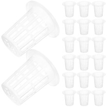 50pcs Slotted Plastic Baskets for Pots