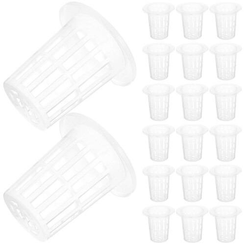 50pcs Slotted Plastic Baskets for Pots
