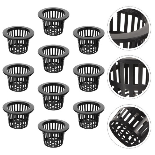 10. plastic cups, hydroponic containers, plant baskets 2