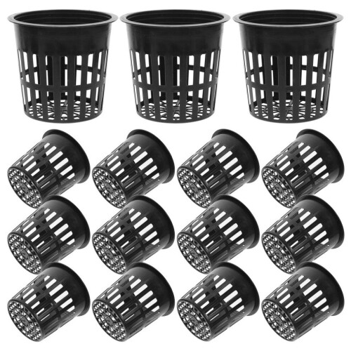 20 plastic hydroponic plant baskets 1