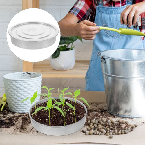 Raindrops Multi-Stand Germination Tray 21.20x21.20x4.00cm Silver 1