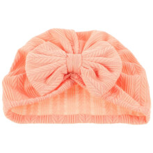 Turbanmütze für Neugeborene mit Schleife, Rot