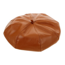 4er-Packung PU-Baskenmützen für Kinder für Outdoor-Aktivitäten