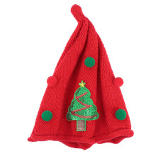 1 Stück Wollwintermütze, warme Babymütze, festliche Weihnachtsmütze