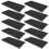 10 seedling trays, 128 mm, black plastic, 80 g 4