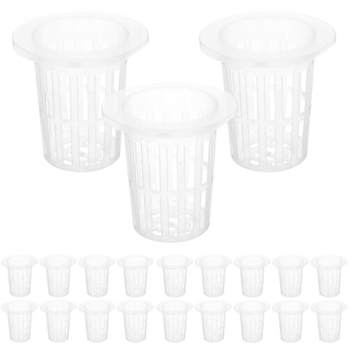 50pcs Slotted Plastic Baskets for Pots 2