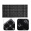 10 seedling trays, 128 mm, black plastic, 80 g 3