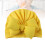 baby bow hat comfortable headwear yellow 4