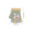 1 paar kattenhandschoenen, groene polyester 2