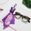 3 porte-clés en microfibre pour lunettes 5
