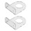 6 Sets Wall Mount for Small Balls: Acrylic Stand With 1