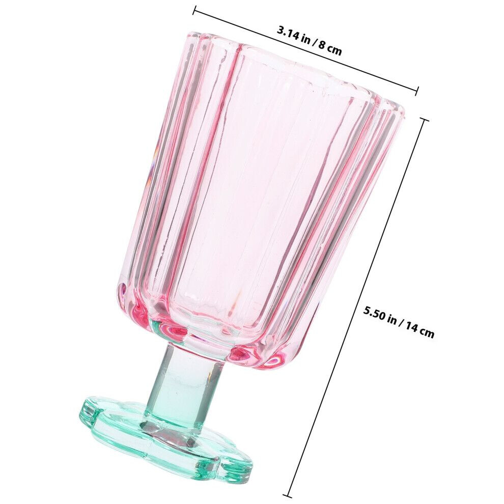 Verre à Vin Lumineux - Change De Couleur Au Contact Du Liquide - Acrylique Réutilisable - Pour Fêtes, Mariage, Noël, Bar à Domicile - 5
