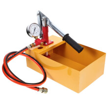 Trycktestpump i aluminium, 25 kg handpump, hydrauliskt testverktyg