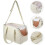 Haustiertragetasche Beige 1 3