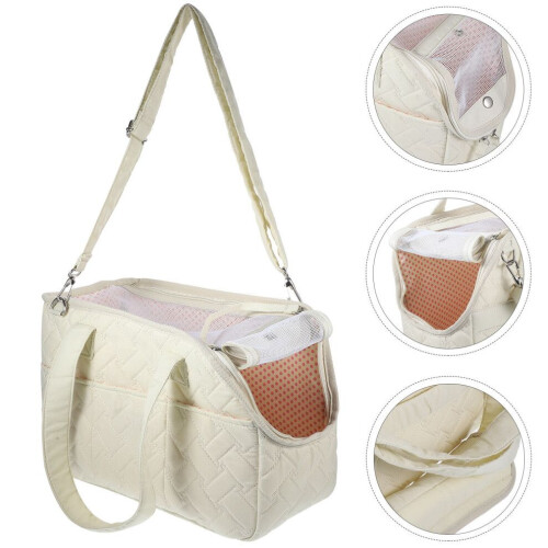 Haustiertragetasche Beige 1 2