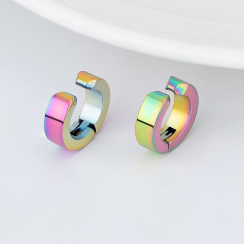 5 creative ear clips, non-piercing, assorted colors 2