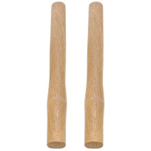 2 stuks hamerstelen 37 cm, hout, voor klauwhamer, reserveonderdeel