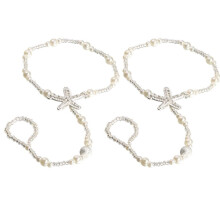 3 Rekbare Enkelbandjes voor Dames Sieraden Kettingen