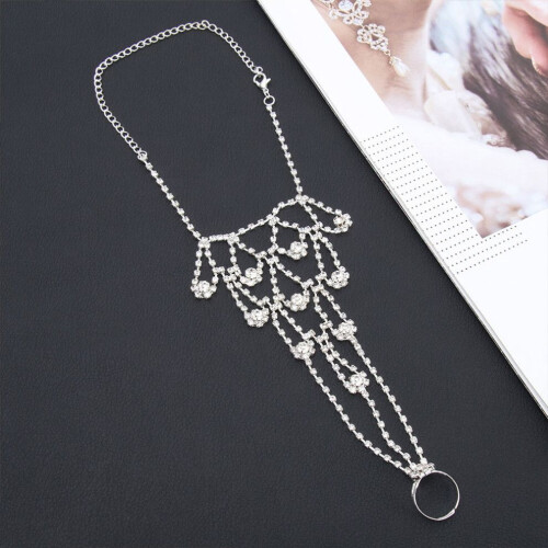 2 anklets 31x13x0.5 cm silver 2